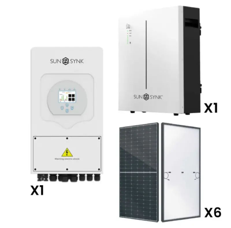 Sunsynk 5 Kw Complete Solar Kit – Inverter, Panels & Mounting Included 1