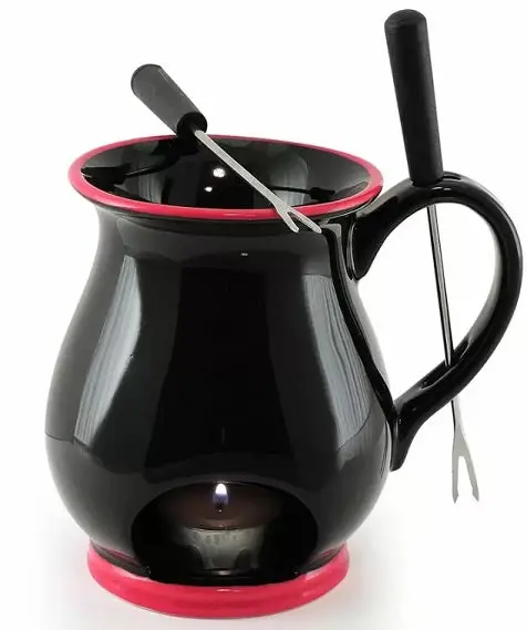 Swissmar Black Indulge Chocolate Fondue Mug Collection 1