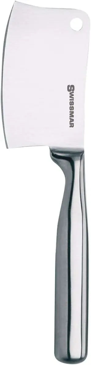 Swissmar Cheese Cleaver – Broad Blade For Dense Cheeses 1