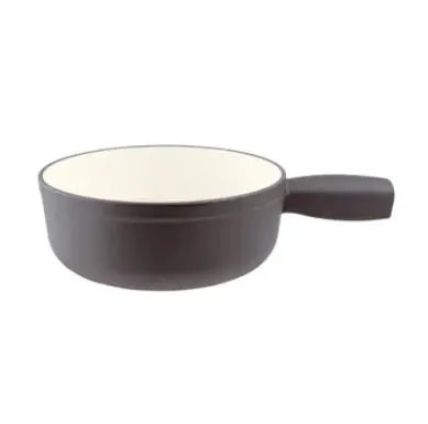 Swissmar Lugano Black Enamel Cheese Fondue Pot 1