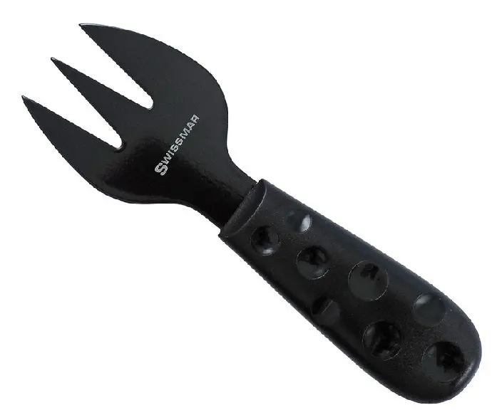 Swissmar Petite Suisse Black Stainless Steel Cheese Fork 1