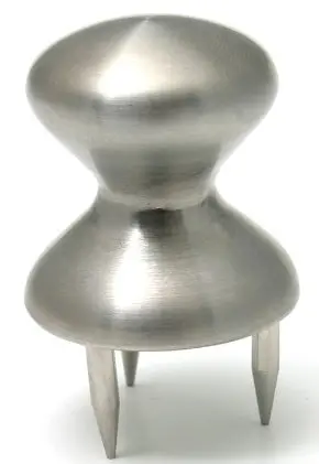 Swissmar Stainless Steel Cheese Holder – Modern Serving Stand 1