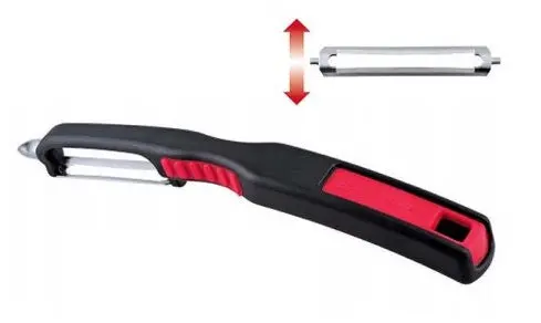 Swissmar Swiss Double-Edge Straight Peeler – Precision Stainless Steel Blade 1