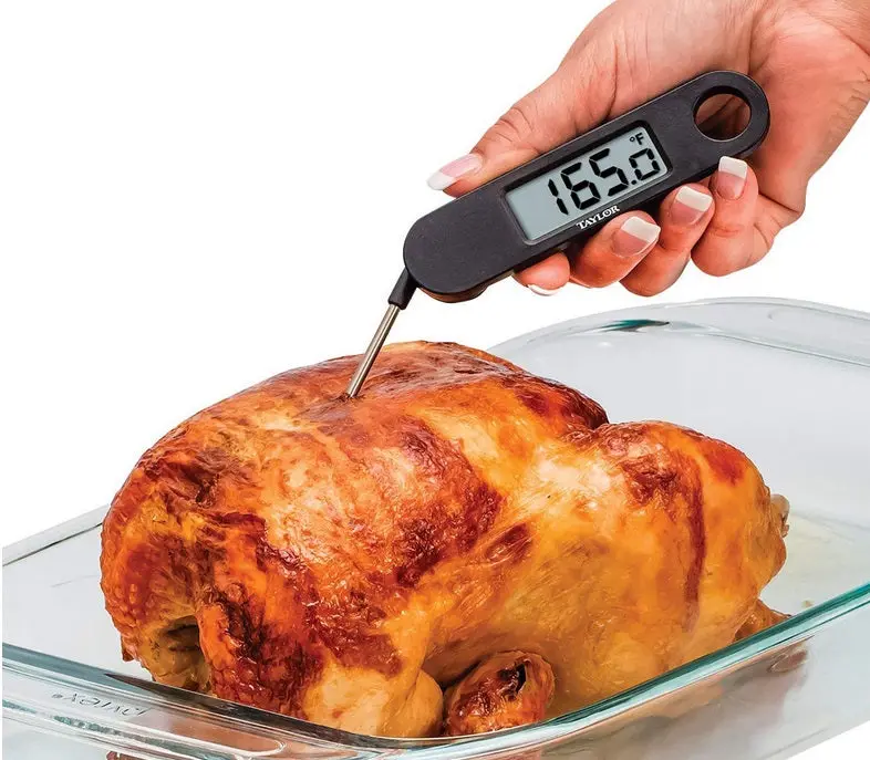 Taylor Compact Folding Digital Thermometer For Travel 1