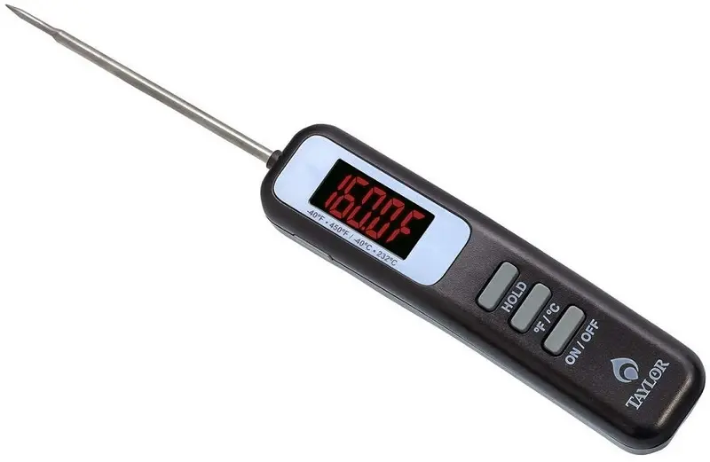 Taylor Led-Backlit Grill Thermometer With Built-In Flashlight 1
