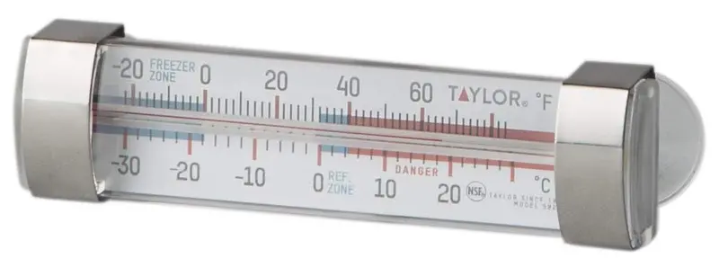 Taylor Shatterproof Fridge And Freezer Thermometer 1