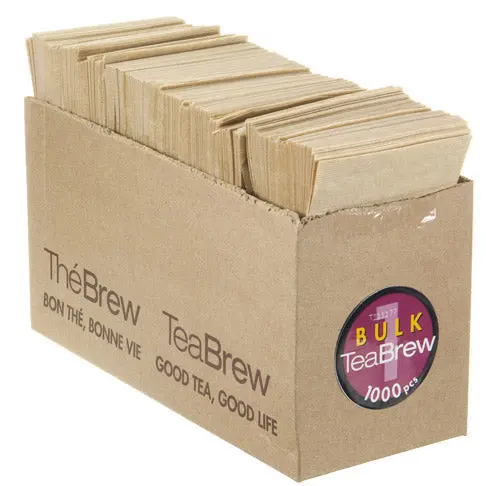 Tea Brew #1 Biodegradable Loose Leaf Tea Filters – 1-Cup Size (1,000 Count) 1