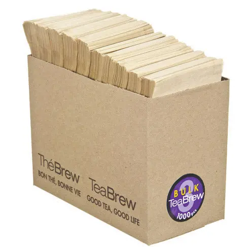 Tea Brew #3 Biodegradable Loose Leaf Tea Filters – 3–5 Cup Size (1,000 Count) 1