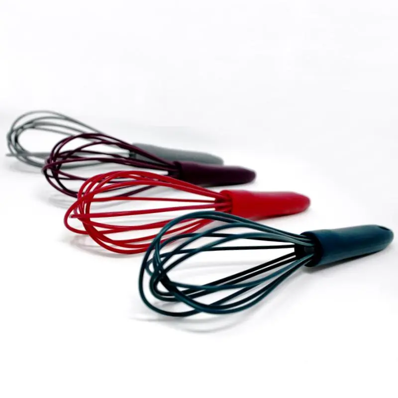 Teal Silicone Whisk By Danesco – 9.5" Flexible Baking Tool 1