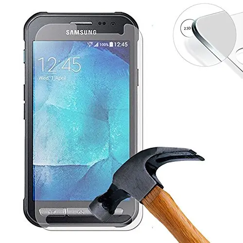 Tempered Glass Screen Protector Pack (2) For Samsung Galaxy Xcover 4 1