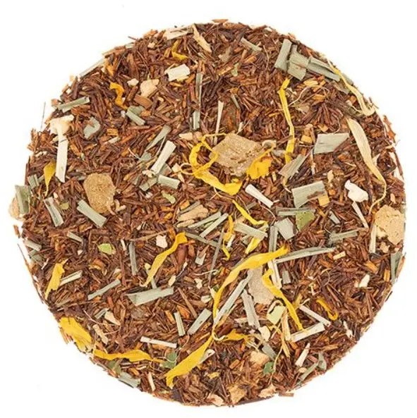 Thai Lemon Ginger Rooibos Loose Leaf Tea – Metropolitan Tea, 1.1 Lb Bulk Pack 1