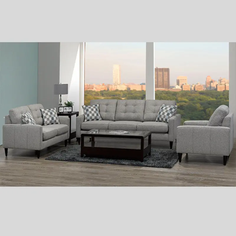 Three-Piece Fabric Living Room Set – Rebel Collection (Canada-Made) 1