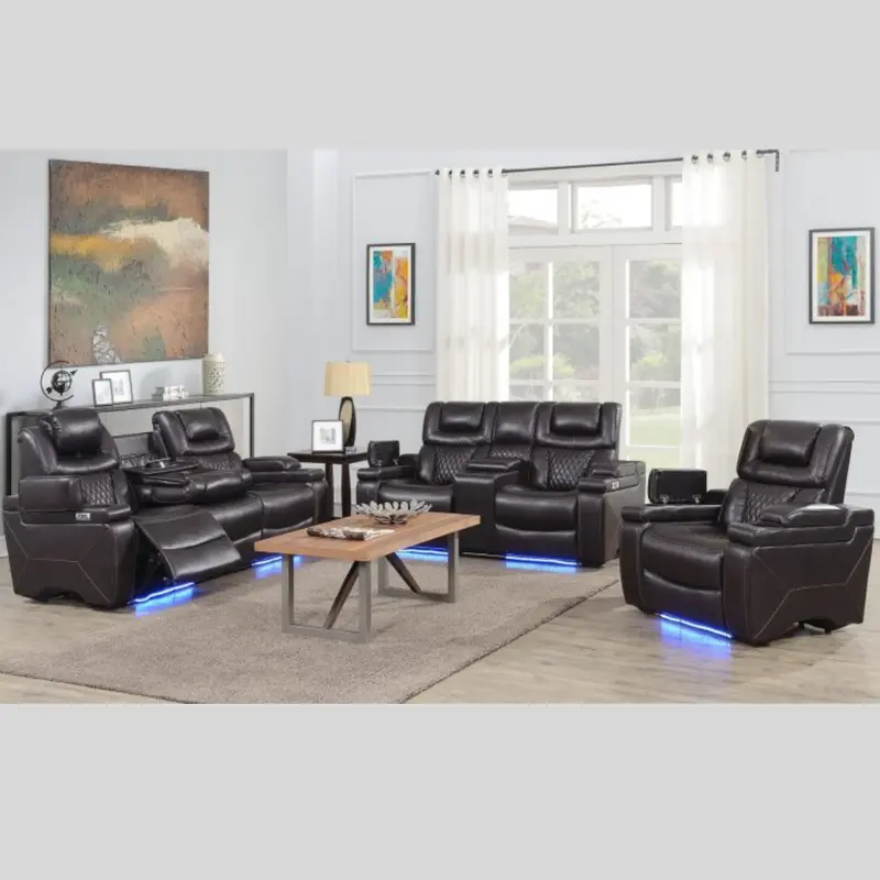 Three-Piece Recliner Sofa Collection 1