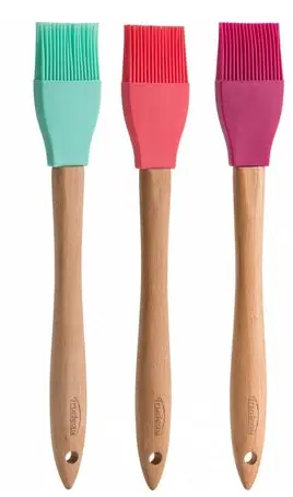 Tropical-Print 12-Inch Pastry Brush By Trudeau 1