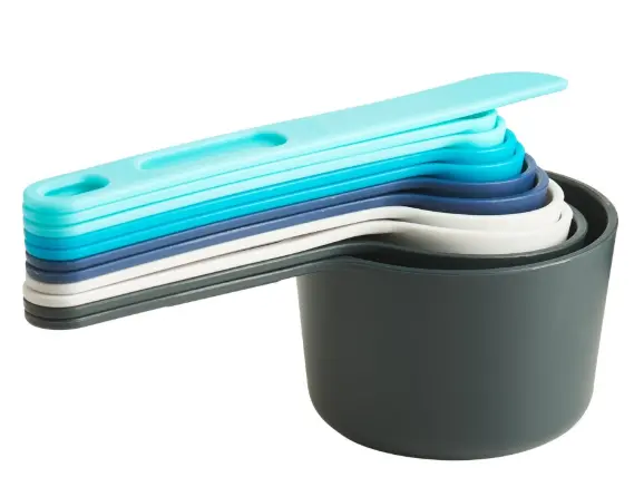 Trudeau 11-Piece Color-Coordinated Measuring Set – Blue 1
