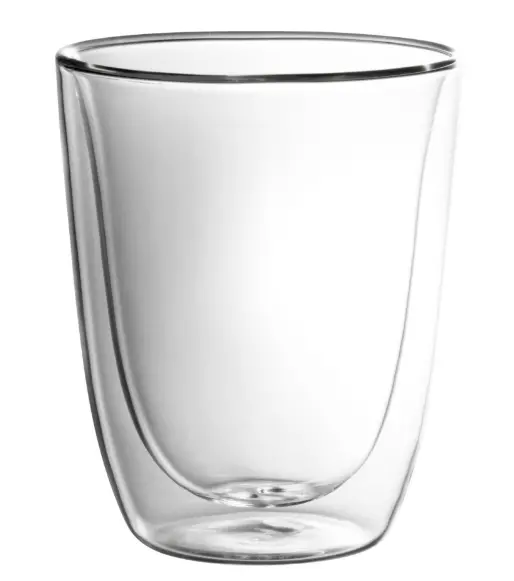 Trudeau Caffè Double-Wall Double Old Fashioned Glasses – 11 Oz, 2-Piece Bundle 1