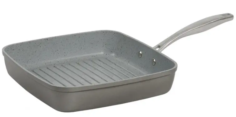 Trudeau Ceramic-Coated Grill Pan – Pure Non-Stick Surface 1