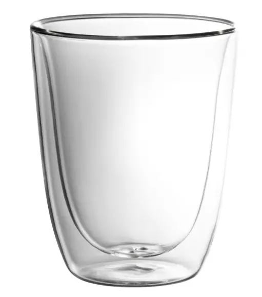 Trudeau Duetto Double-Wall Double Old Fashioned Tumblers – 11 Oz, Set Of 2 1