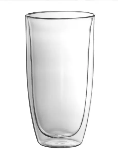 Trudeau Duetto Double-Wall Highball Glasses – 17 Oz, Two-Piece Set 1