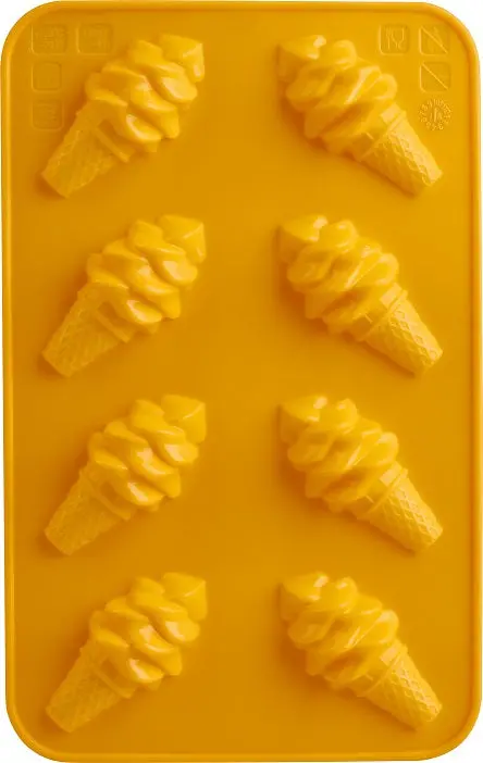 Trudeau Ice Cream Cone Silicone Chocolate Mold Duo 1