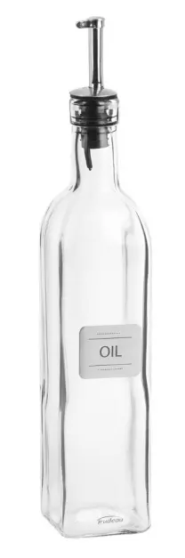 Trudeau Olive Oil Dispenser With Stainless Steel Base Plate 1