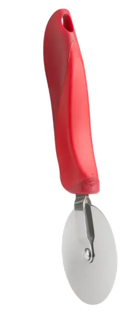 Trudeau Paprika & Candy Small Pizza Cutter 1