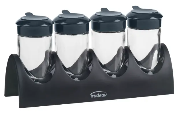 Trudeau Seasoning Organizer Caddy Set 1