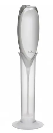 Trudeau Stainless Steel Milk Frother With Charging Stand 1