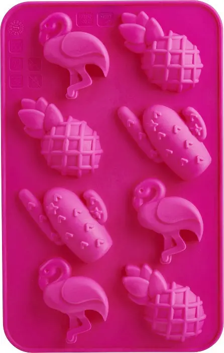 Trudeau Tropical Motif Silicone Chocolate Mold Set – Twin 1