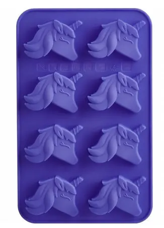 Trudeau Unicorn-Themed Silicone Chocolate Molds – 2-Pack 1