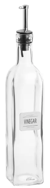 Trudeau Vinegar Dispenser With Stainless Steel Base Plate 1