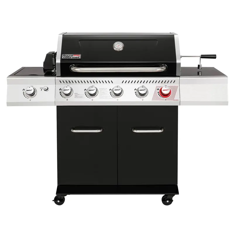 Upgraded 5-Burner Gas Grill Featuring Sear And Side Burner Options 1