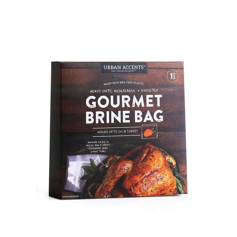 Urban Accents Gourmet Brining Kit – Pre-Portioned Seasoning Bag 1