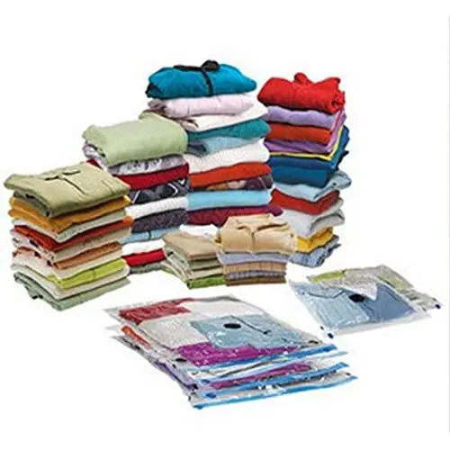 Vacuum Compression Storage Bag Value Pack – Space-Saving Travel & Home Organization (12-Bag Set) 1