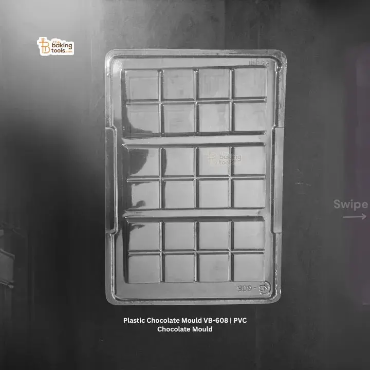 Vb-608 Pvc Chocolate Mold – Flexible Plastic Candy & Confectionery Form 1
