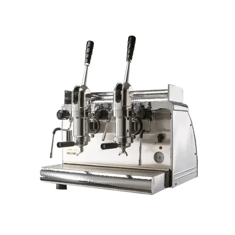 Victoria Arduino Athena Classic Leva Chrome 2-Group Commercial Espresso Machine 1