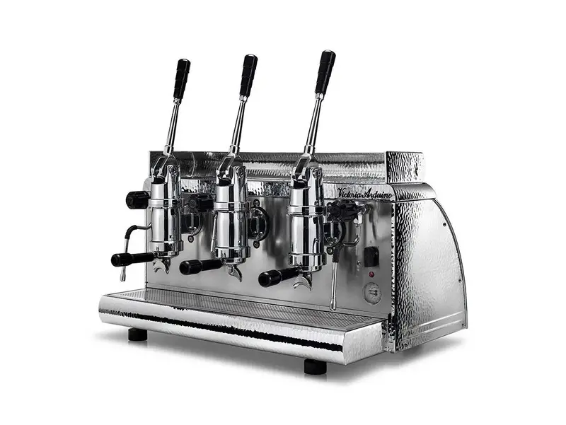 Victoria Arduino Athena Classic Leva Three-Group Lever Espresso Machine – Chrome Finish 1