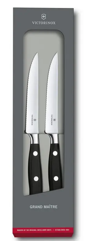 Victorinox Grand Maitre Forged Serrated Steak Knives (2-Pack) 1