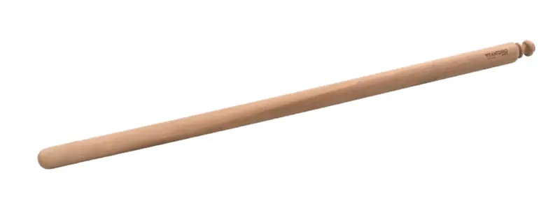 Vitantonio Handcrafted Walnut Rolling Pin For Pasta – 100 Cm Smooth Cylinder 1