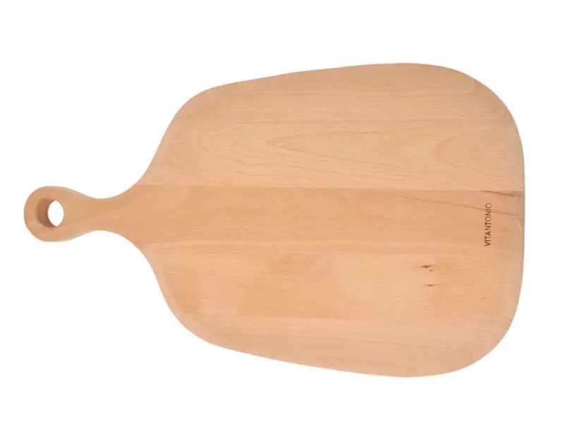 Vitantonio Solid Beech Wood Plaque-Style Cutting Board (25 × 35 Cm) 1