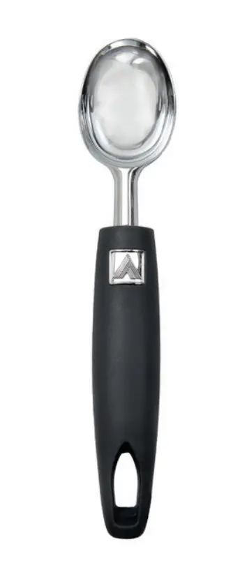 Vitantonio Stainless Steel Ice Cream Scoop – Ergonomic Soft-Grip Design (23 Cm) 1
