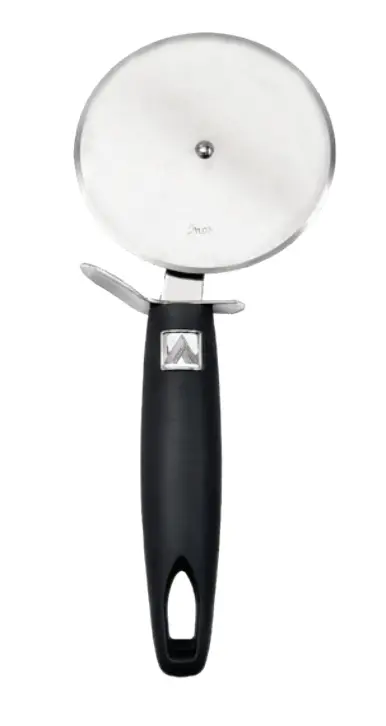 Vitantonio Stainless Steel Pizza Cutter – 4" Blade With Soft-Grip Handle (25 Cm) 1