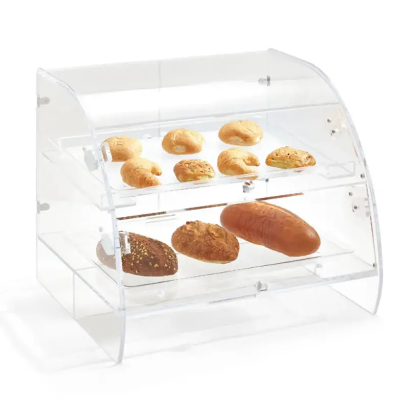 Vollrath Xlbc2P-1826-13 Two-Tier Countertop Display Case – Extra-Large, 28.5"W 1