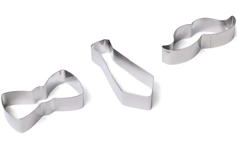 Whimsical Little Man Cookie Cutters – 3-Piece Set, Fox Run 1