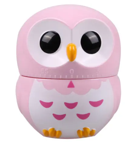 Whimsical Owl-Shaped Mechanical Kitchen Timer 1