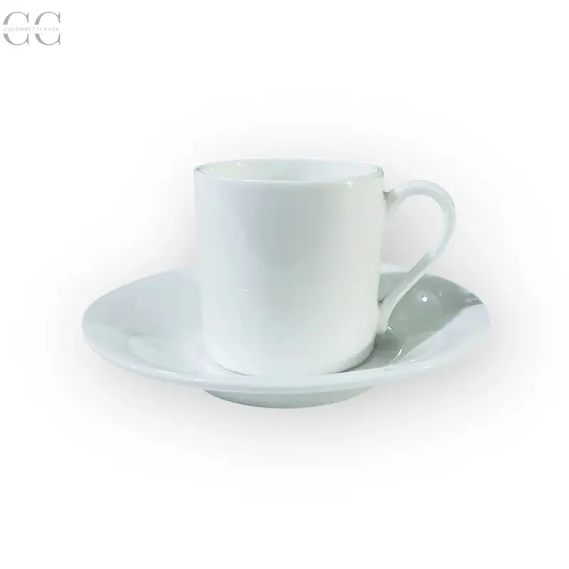 White Espresso Cup And Saucer Set – Antinea Giove Ginori 1