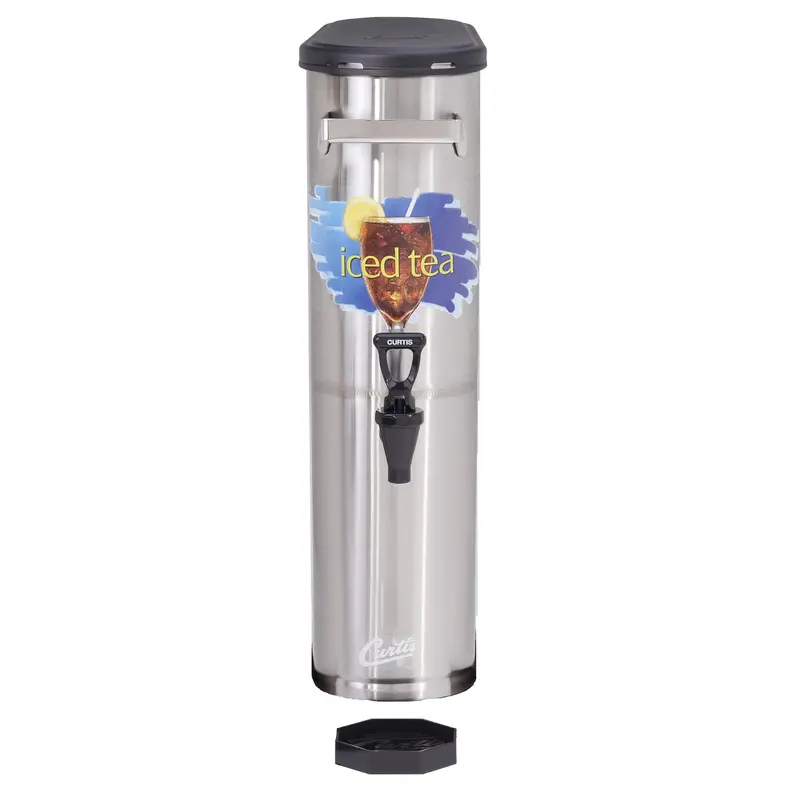 Wilbur Curtis 3.5-Gallon Narrow Tea Dispenser – Space-Saving Hot Tea Holding System 1
