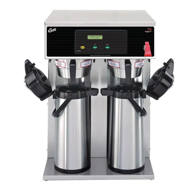 Wilbur Curtis G3 Twin 2.2–2.5L Dual-Voltage Airpot Coffee Brewer 1