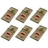 Wooden Reusable Mouse Trap – 12-Piece Traditional Design, Poison-Free & Child-Safe Pest Control 1