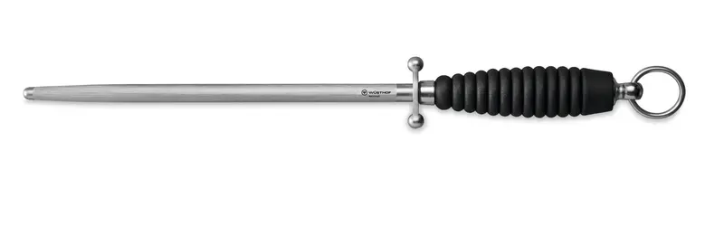 Wüsthof 10-Inch Oval-Finish Honing Steel 1